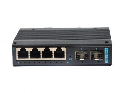 WEB管理型千兆2光4電SFP